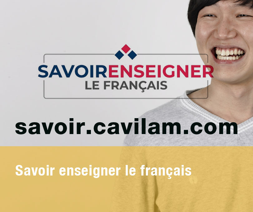 Savoir enseigner le français