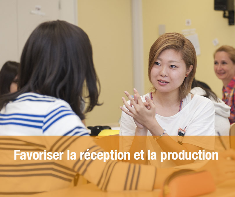 Favoriser la réception et la production