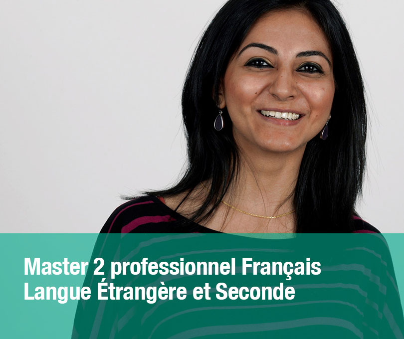 Master 2 professionnel Français Langue Étrangère et Seconde