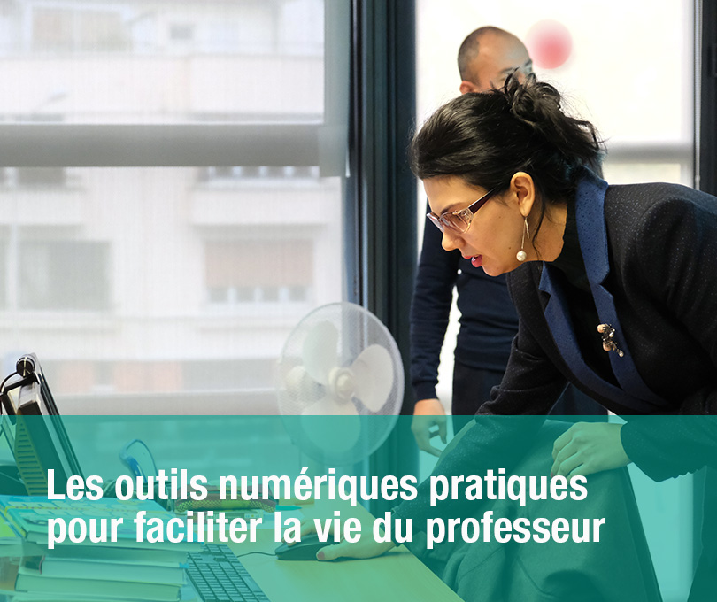 Des outils numériques pour faciliter la vie du professeur